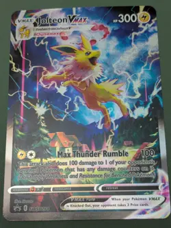 Pokemon Card Jolteon Vmax SWSH184 SWSH Promo Jumbo Alt Art NM/LP - Image 1