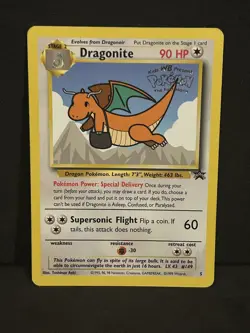 Pokemon TCG Dragonite 5 Black Star Promo Regular ⭐ MP ⭐ - Image 1