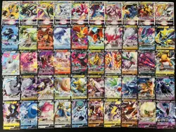 100 ex V Vstar RR RRR Holo Full Arts Lot Set Pokemon Japanese Cards T519 - Image 2