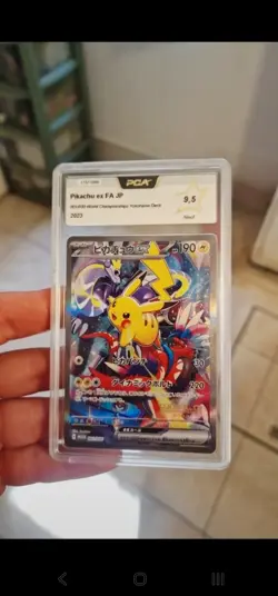Pikachu Ex WCS23 PCA 9,5 001/030 Promo World 2023 Yokohama Card Pokemon Japanese - Image 1