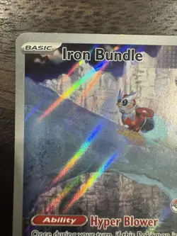 Iron Bundle SVP 066 Pokemon Center Stamped Illustration Rare Black Star Promo - Image 2