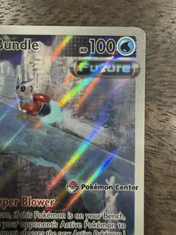 Iron Bundle SVP 066 Pokemon Center Stamped Illustration Rare Black Star Promo - Image 3