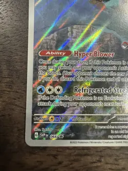 Iron Bundle SVP 066 Pokemon Center Stamped Illustration Rare Black Star Promo - Image 5