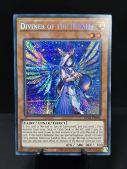 Yu-Gi-Oh! Diviner of the Herald MP22-EN056 Secret Rare 1st Edition Near Mint - Image 1