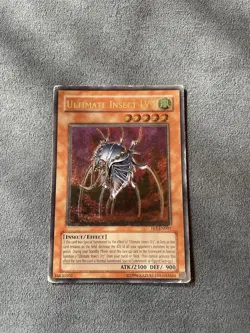 Yugioh Ultimate Insect Level 5 Ultimate Rare (FET-EN007) Unlimited MP - Image 1
