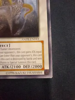 Ancient Sacred Wyvern ANPR-EN043 Ancient Prophecy - 1st Edition LP - Image 3