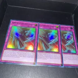Yugioh Harpie's Feather Storm Ultra Rare Playset X3 Near Mint - Image 3
