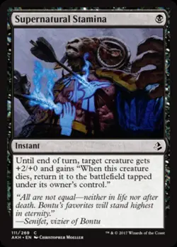 Supernatural Stamina - Near Mint MTG Amonkhet - Image 1
