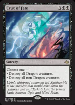 Crux of Fate - Light Play MTG Fate Reforged - Image 1