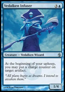 Vedalken Infuser - Light Play MTG Mirrodin Besieged - Image 1