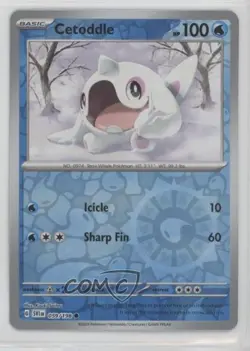 Cetoddle Reverse Foil Pokemon SV01: Scarlet & Violet #059 0kb5 - Image 1