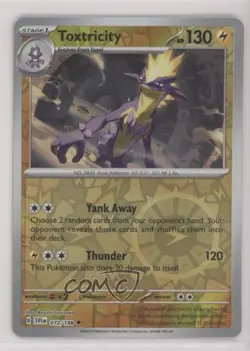 Toxtricity Reverse Foil Pokemon SV01: Scarlet & Violet #072 0kb5 - Image 1