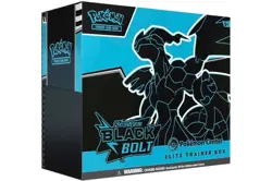 Pokemon TCG Black Bolt ETB Elite Trainer Box Factory Sealed S&V IN HAND - Image 1