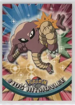 Hitmonlee Topps Pokemon TV Animation Edition Series 2 #106 2000 1dv7 - Image 1