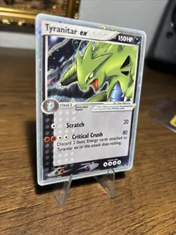 Tyranitar ex (17/17) - POP Series 1 Holo Ultra Rare Pokemon Card - Image 2