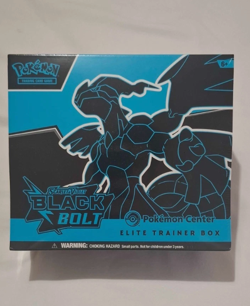 Pokemon Black Bolt Pokemon Center Exclusive ETB Elite Trainer Box PREORDER - Image 1