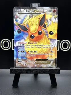 Flareon EX Holo RC28/RC32 Pokemon Generations Radiant Collection 2016 MP - Image 2