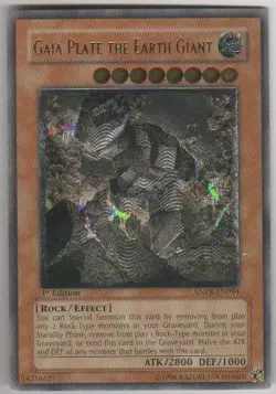 Yugioh! MP Gaia Plate the Earth Giant - ANPR-EN094 - Ultimate Rare - 1st Edition - Image 1