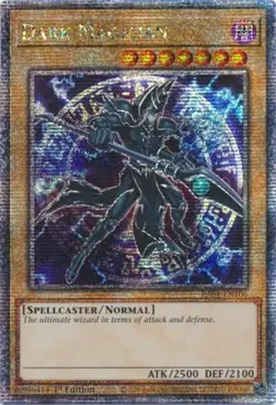 Yugioh! MP Dark Magician (7th Art) - RA04-EN106 - Quarter Century Secret Rare - - Image 1