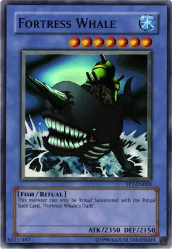 Yugioh! MP Fortress Whale - TP7-EN003 - Super Rare - Unlimited Edition Moderatel - Image 1