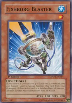 Yugioh! MP Fishborg Blaster - ANPR-EN027 - Common - Unlimited Edition Moderately - Image 1