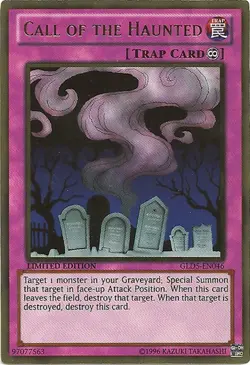 Yugioh! MP Call of the Haunted - GLD5-EN046 - Gold Rare - Limited Edition Modera - Image 1