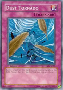 Yugioh! MP Dust Tornado - YSD-EN035 - Common - Unlimited Edition Moderately Play - Image 1