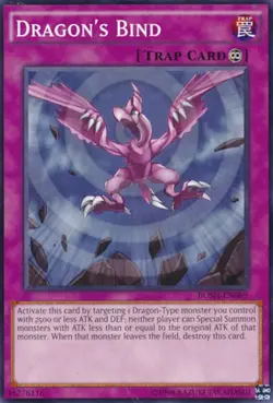 Yugioh! MP Dragon's Bind - BOSH-EN069 - Common - Unlimited Edition Moderately Pl - Image 1