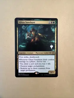 MTG Glissa Sunslayer ONE 202/271 R NM PROMO Pack Regular Rare - Image 1