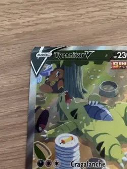 Tyranitar v Full Art Alternate Battle Styles 155/163 Pokemon Card Rare Holo - Image 3