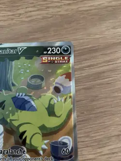 Tyranitar v Full Art Alternate Battle Styles 155/163 Pokemon Card Rare Holo - Image 4