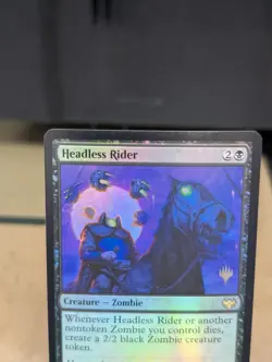 MTG ​Headless Rider Promo Innistrad: Crimson Vow VOW 118/277 Rare FREE SHIPPING! - Image 2