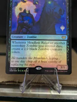 MTG ​Headless Rider Promo Innistrad: Crimson Vow VOW 118/277 Rare FREE SHIPPING! - Image 3