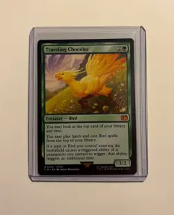 Traveling Chocobo ~ MTG Final Fantasy ~ NM/M pack fresh - Image 1