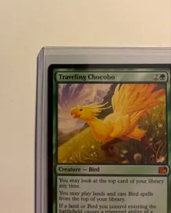 Traveling Chocobo ~ MTG Final Fantasy ~ NM/M pack fresh - Image 2