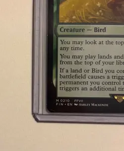 Traveling Chocobo ~ MTG Final Fantasy ~ NM/M pack fresh - Image 4