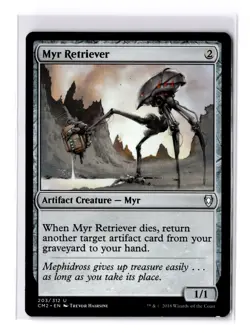 MTG - Myr Retriever 203/312 Commander Anthology Volume II Regular - NM - Image 1