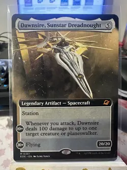 Dawnsire, Sunstar Dreadnought (Extended Art) Edge of Eternities Regular - Image 1