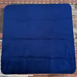 Ophidian Blank Solid Color Navy Blue 2 Player Cloth Playmat New Yu-Gi-Oh! Mtg - Image 1