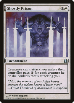 Ghostly Prison [Commander 2011] M/NM MTG Magic - Image 1