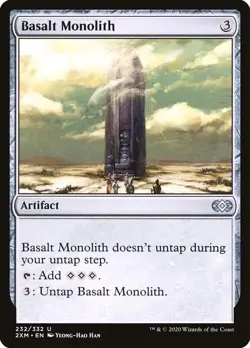 MTG Basalt Monolith NM/M Double Masters - Image 1