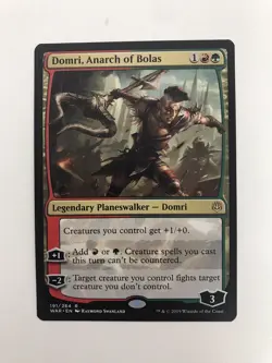 Domri Anarch of Bolas MTG Magic the Gathering Card NM Near Mint WAR - Image 1