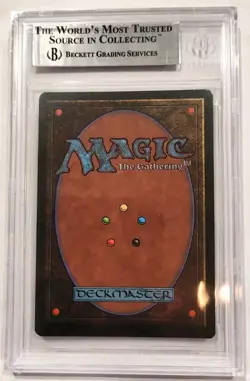 1994 MTG Legends Takklemaggot Graded BGS 9 Edges 9.5 Surface 9.5 - Image 2