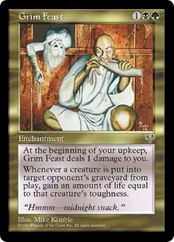 MTG - GRIM FEAST - Mirage (R) - Image 1