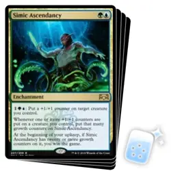 SIMIC ASCENDANCY X4 Ravnica Allegiance RNA Magic MTG MINT CARD - Image 1