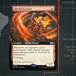 Gleeful Arsonist (Extended Art) 56 R Commander: Duskmourn: House of Horror - Image 1