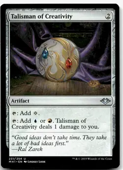 Talisman of Creativity, Modern Horizons #231 MTG - Image 1