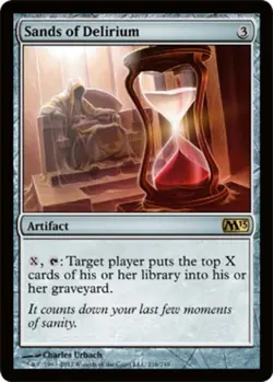 1x Sands of Delirium Heavy Play MTG Magic - Kid Icarus - - Image 1