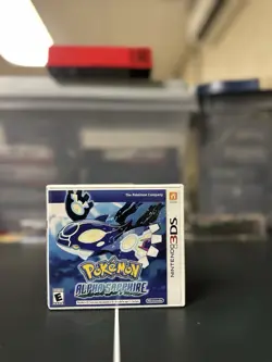 Pokemon Alpha Sapphire Nintendo 3DS, 2014, Cartridge, and Container. - Image 1