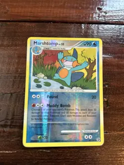 Marshtomp 46/106 Uncommon Reverse Holo Pokemon Great Encounters MP - Image 1